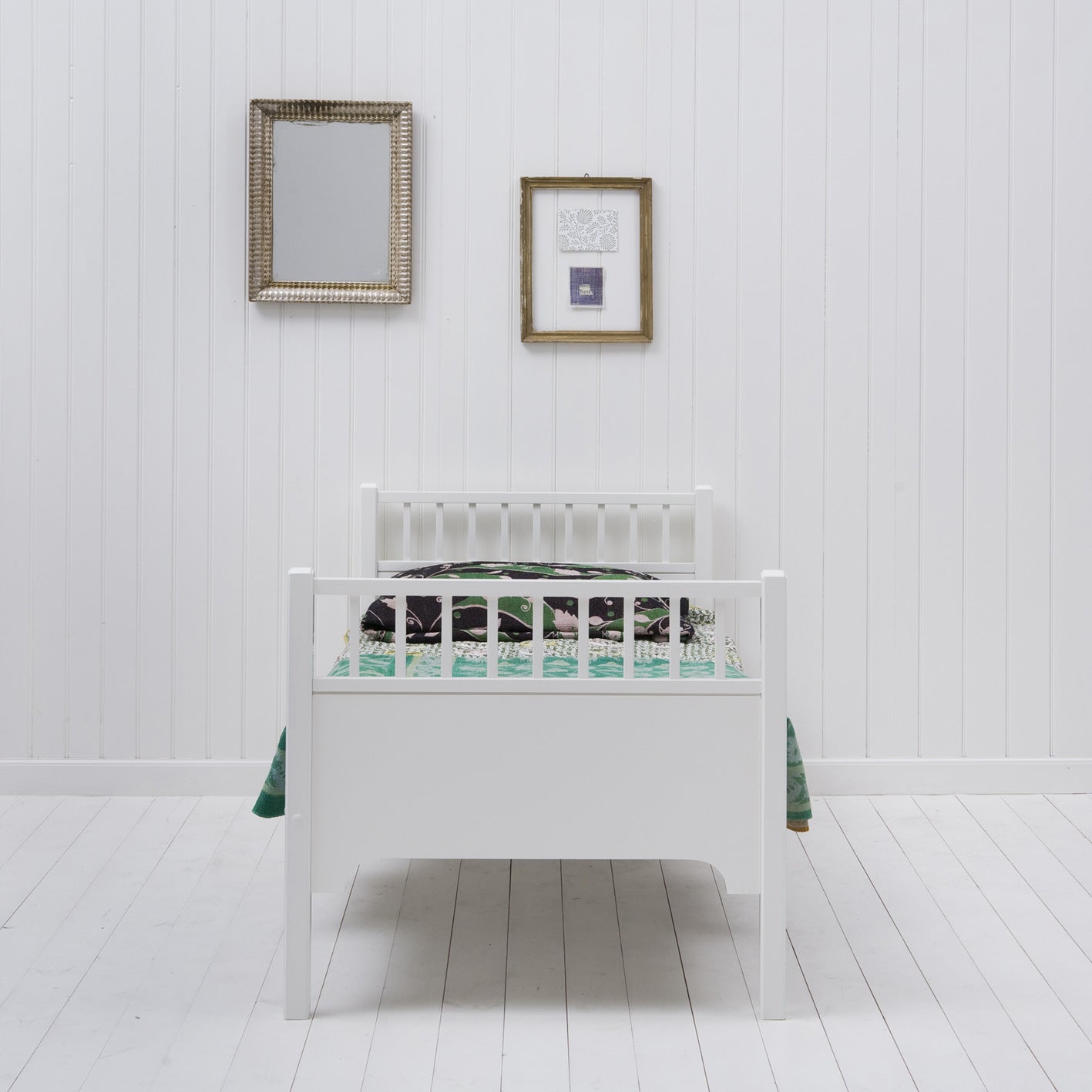 Oliver Furniture Seaside Classic Einzelbett 90x200cm in weiß