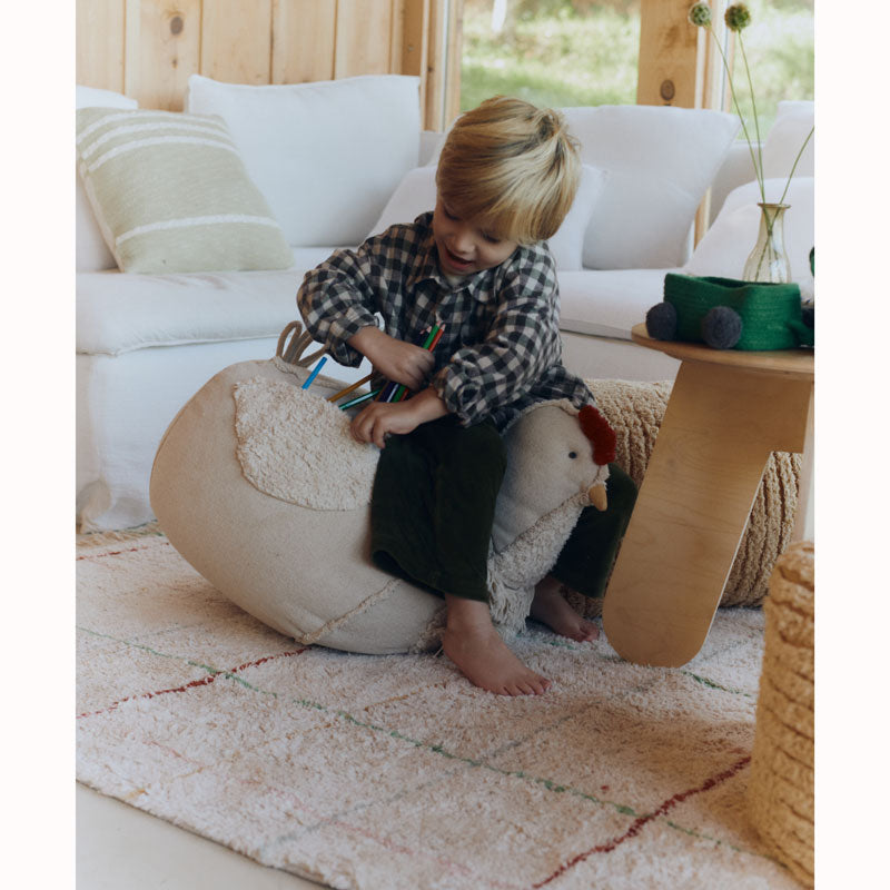 Lorena Canals Pouf "Chicken" 60x40x44 cm