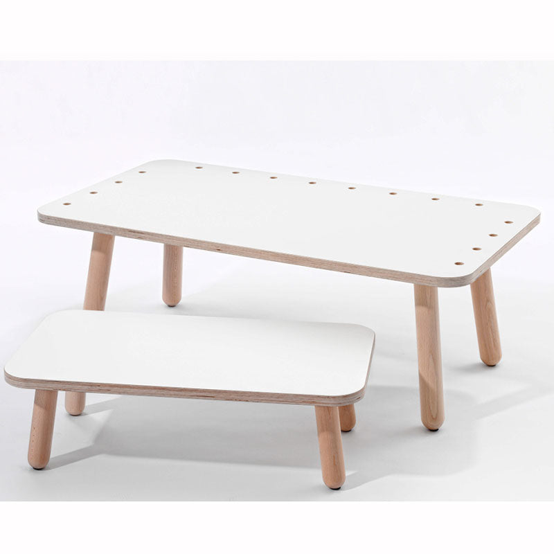 Pure Position Growing Table 65x120cm – der Kindertisch, der mitwächst in weiß