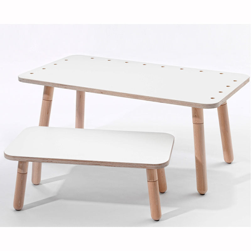 Pure Position Growing Table 65x120cm – der Kindertisch, der mitwächst in weiß