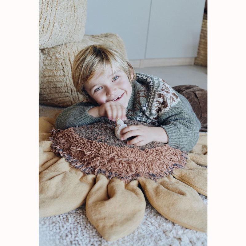 Lorena Canals Bodenkissen Sitzpouff "Sunflower" 90x90 cm