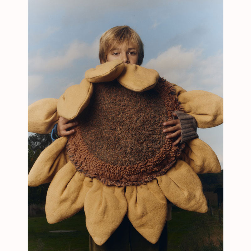 Lorena Canals Bodenkissen Sitzpouff "Sunflower" 90x90 cm