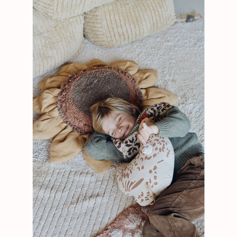 Lorena Canals Bodenkissen Sitzpouff "Sunflower" 90x90 cm