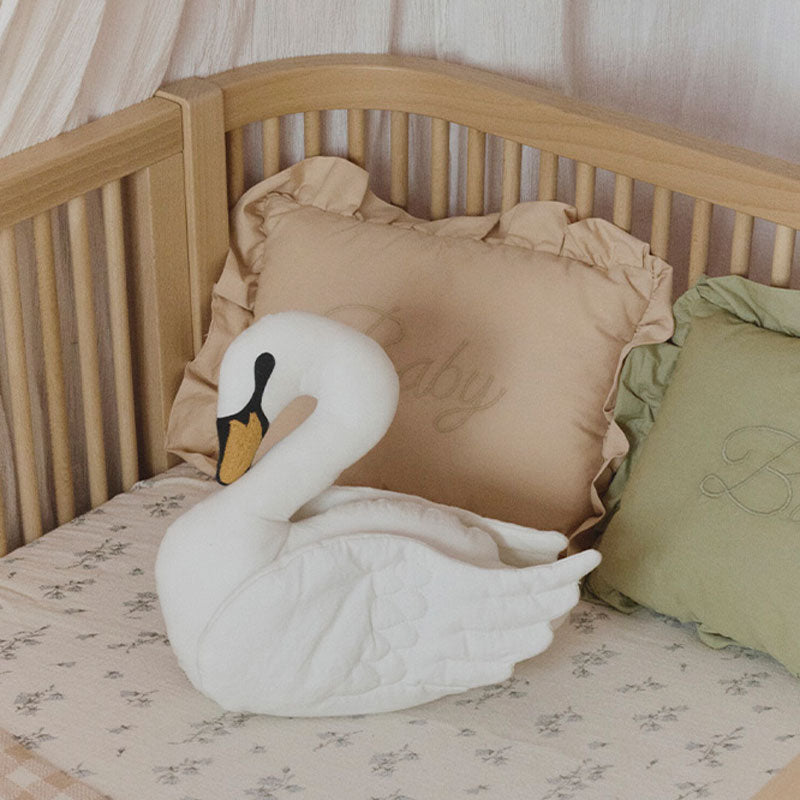 Lorena Canals "Swan Lake" Kissen "Swan" 30x30cm