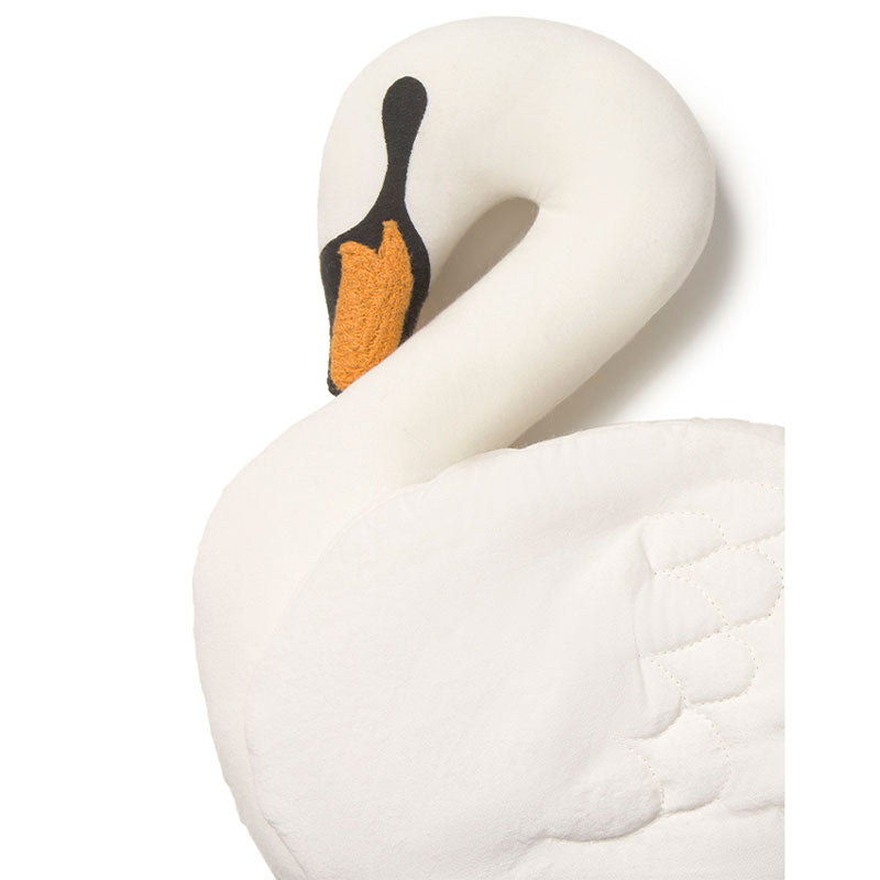 Lorena Canals "Swan Lake" Kissen "Swan" 30x30cm