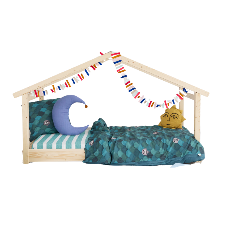 Mathy by Bols 'Star Light Single Model 1' Montessori Einzelbett 90x200cm - in 26 Farben erhältlich