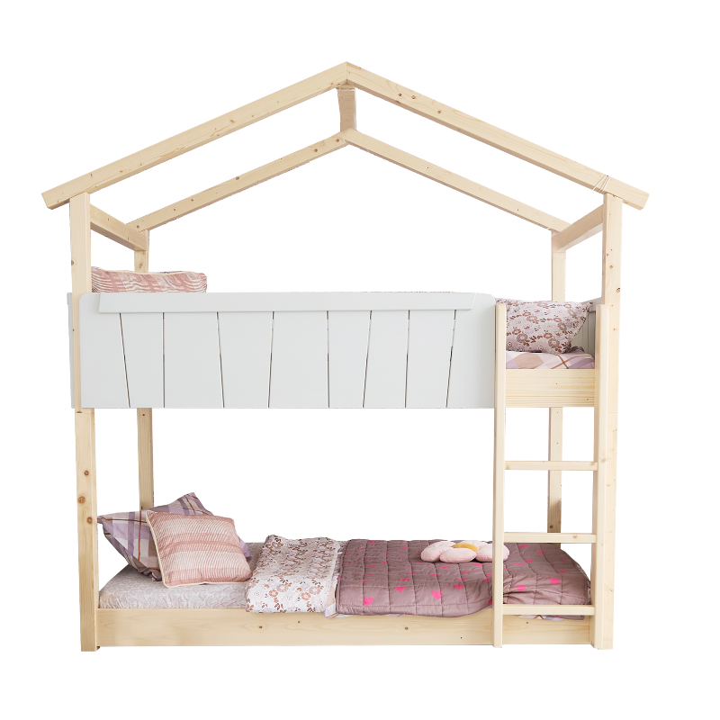 Mathy by Bols 'Star Light Bunkbed Model 1' Montessori Stockbett 90x200cm - in 26 Farben erhältlich