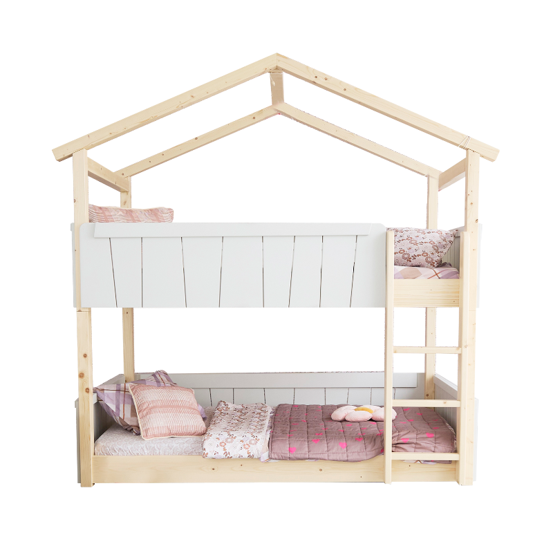 Mathy by Bols 'Star Light Bunkbed Model 2' Montessori Stockbett 90x200cm - in 26 Farben erhältlich