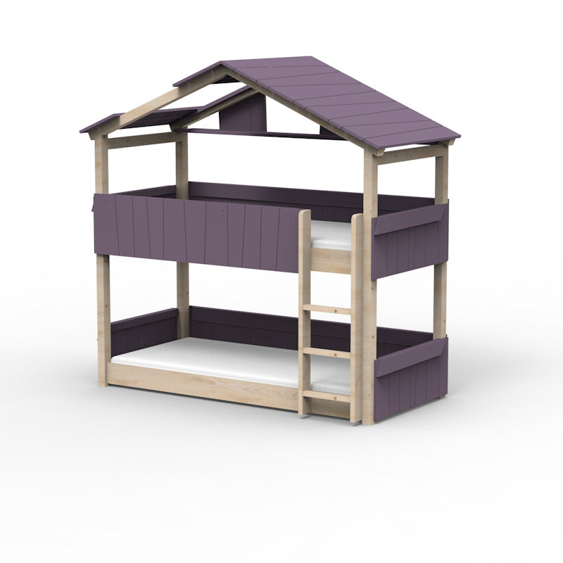 Mathy by Bols 'Star Light Bunkbed Model 3' Montessori Stockbett 90x200cm - in 26 Farben erhältlich