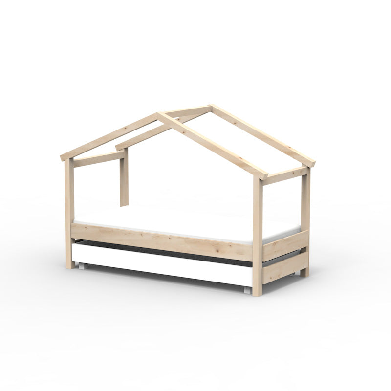 Mathy by Bols 'Star Light Single Model 1' Montessori Einzelbett 90x200cm mit Bettschublade - in 26 Farben erhältlich