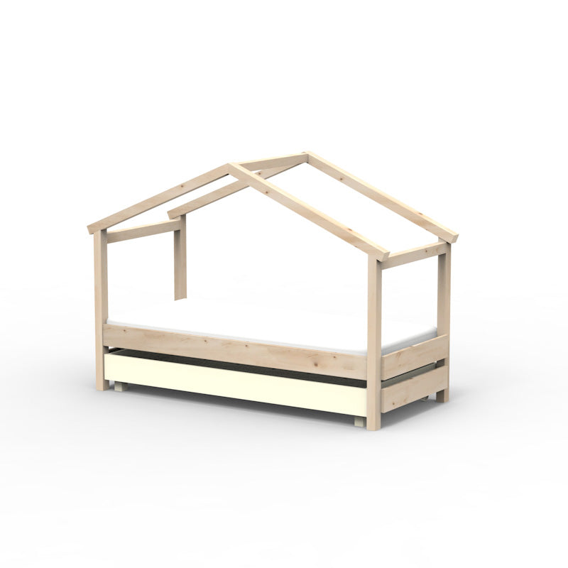 Mathy by Bols 'Star Light Single Model 1' Montessori Einzelbett 90x200cm mit Bettschublade - in 26 Farben erhältlich
