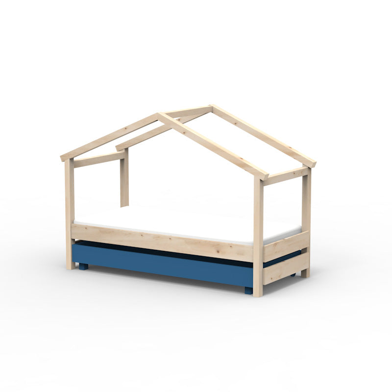 Mathy by Bols 'Star Light Single Model 1' Montessori Einzelbett 90x200cm mit Bettschublade - in 26 Farben erhältlich