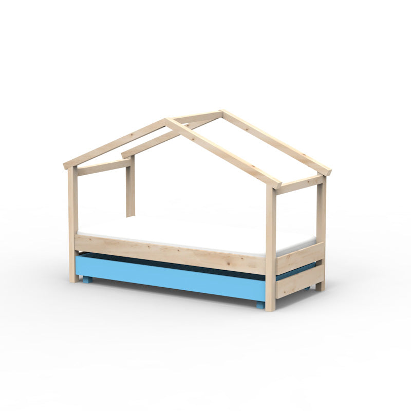 Mathy by Bols 'Star Light Single Model 1' Montessori Einzelbett 90x200cm mit Bettschublade - in 26 Farben erhältlich