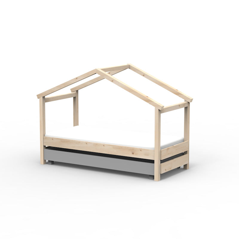 Mathy by Bols 'Star Light Single Model 1' Montessori Einzelbett 90x200cm mit Bettschublade - in 26 Farben erhältlich