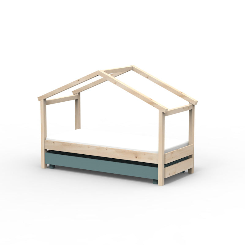 Mathy by Bols 'Star Light Single Model 1' Montessori Einzelbett 90x200cm mit Bettschublade - in 26 Farben erhältlich