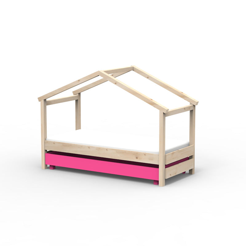 Mathy by Bols 'Star Light Single Model 1' Montessori Einzelbett 90x200cm mit Bettschublade - in 26 Farben erhältlich