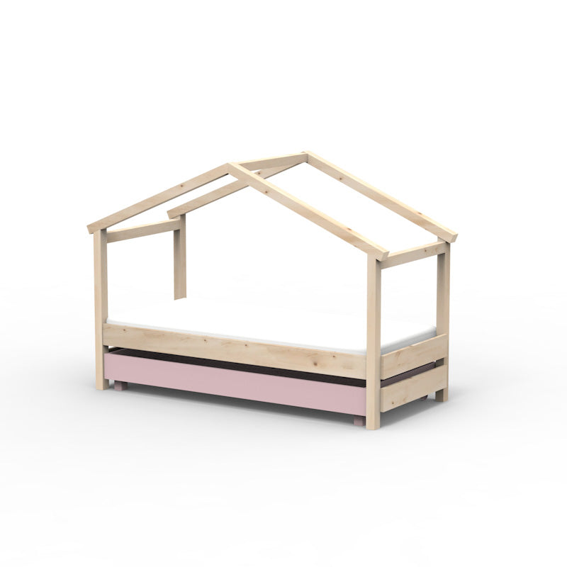 Mathy by Bols 'Star Light Single Model 1' Montessori Einzelbett 90x200cm mit Bettschublade - in 26 Farben erhältlich