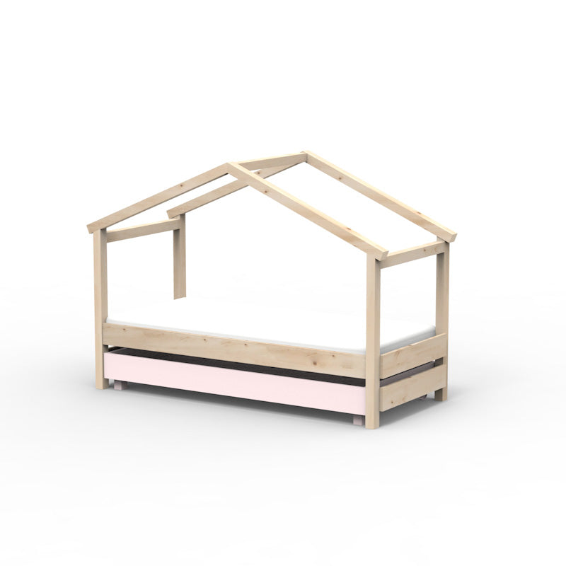 Mathy by Bols 'Star Light Single Model 1' Montessori Einzelbett 90x200cm mit Bettschublade - in 26 Farben erhältlich