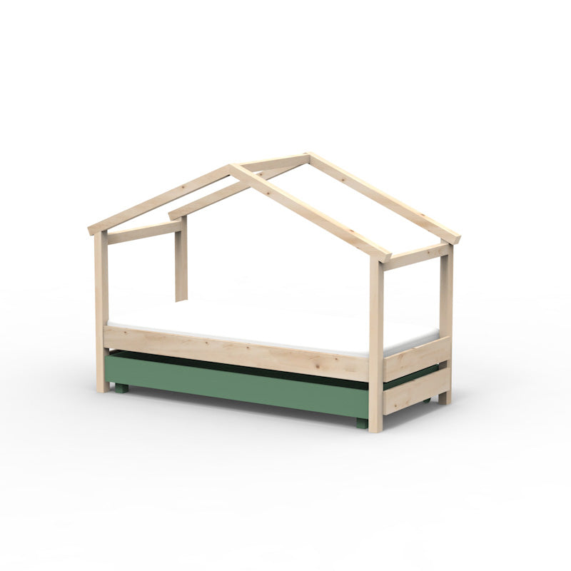 Mathy by Bols 'Star Light Single Model 1' Montessori Einzelbett 90x200cm mit Bettschublade - in 26 Farben erhältlich