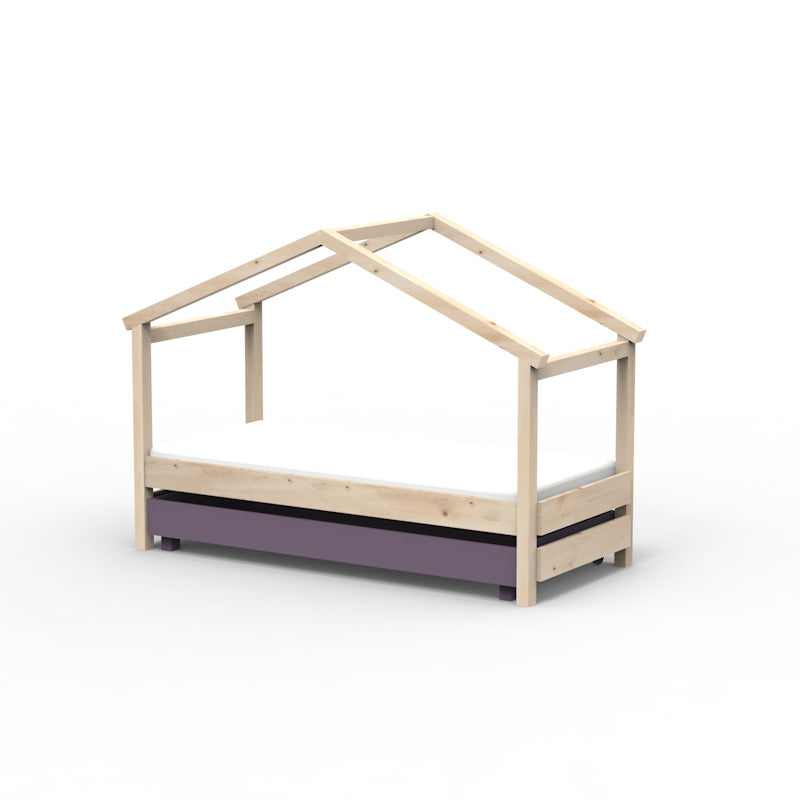 Mathy by Bols 'Star Light Single Model 1' Montessori Einzelbett 90x200cm mit Bettschublade - in 26 Farben erhältlich