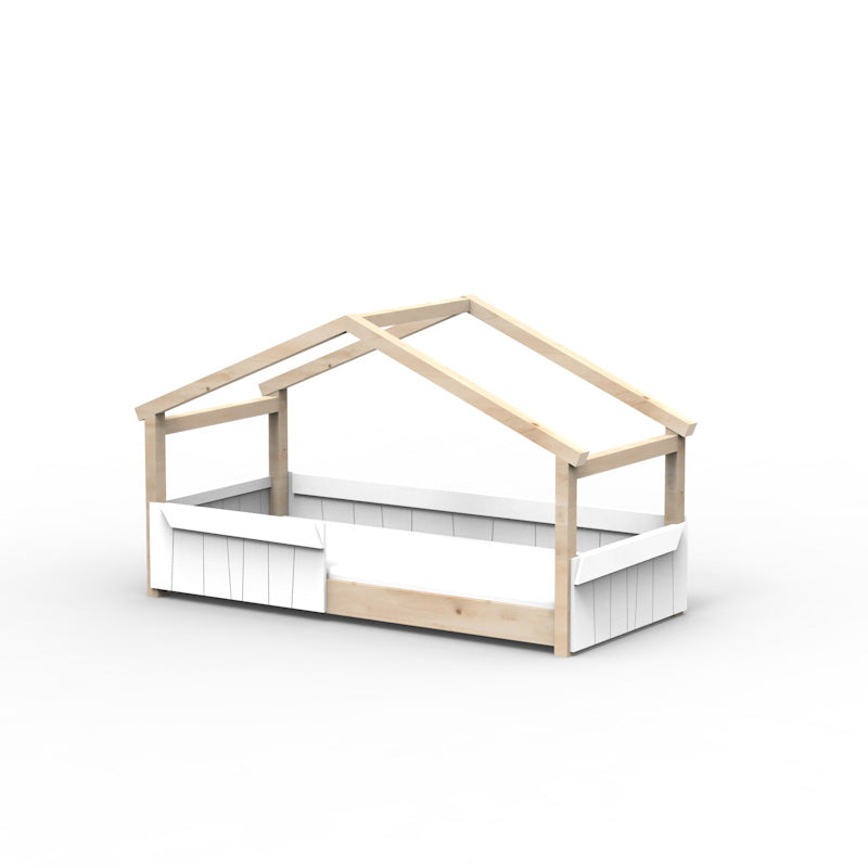 Mathy by Bols 'Star Light Single Model 2' Montessori Einzelbett 90x200cm - in 26 Farben erhältlich