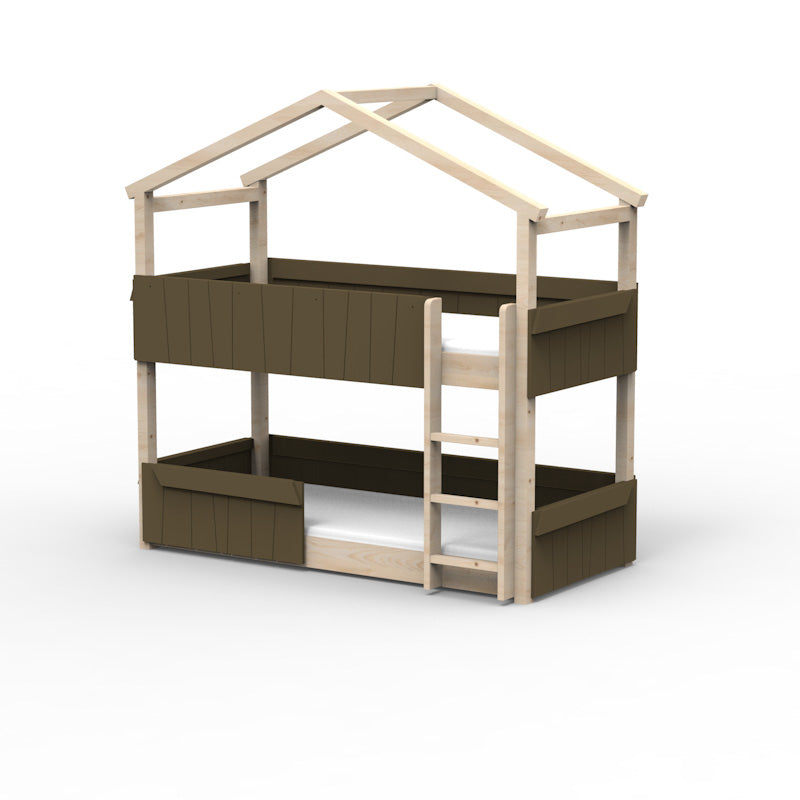 Mathy by Bols 'Star Light Bunkbed Model 2' Montessori Stockbett 90x200cm - in 26 Farben erhältlich