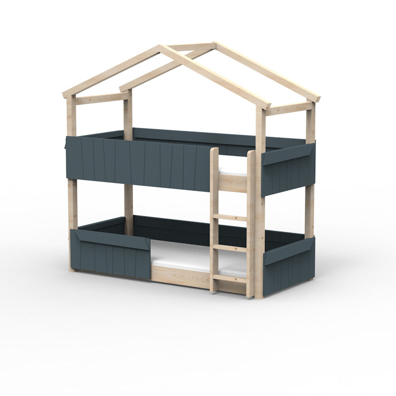 Mathy by Bols 'Star Light Bunkbed Model 2' Montessori Stockbett 90x200cm - in 26 Farben erhältlich