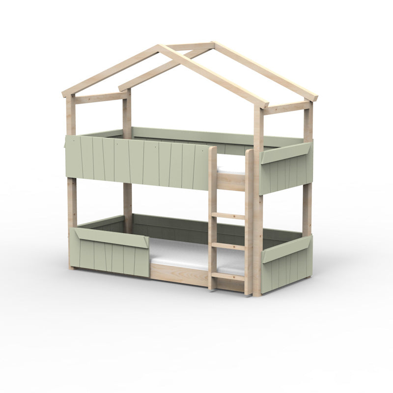 Mathy by Bols 'Star Light Bunkbed Model 2' Montessori Stockbett 90x200cm - in 26 Farben erhältlich