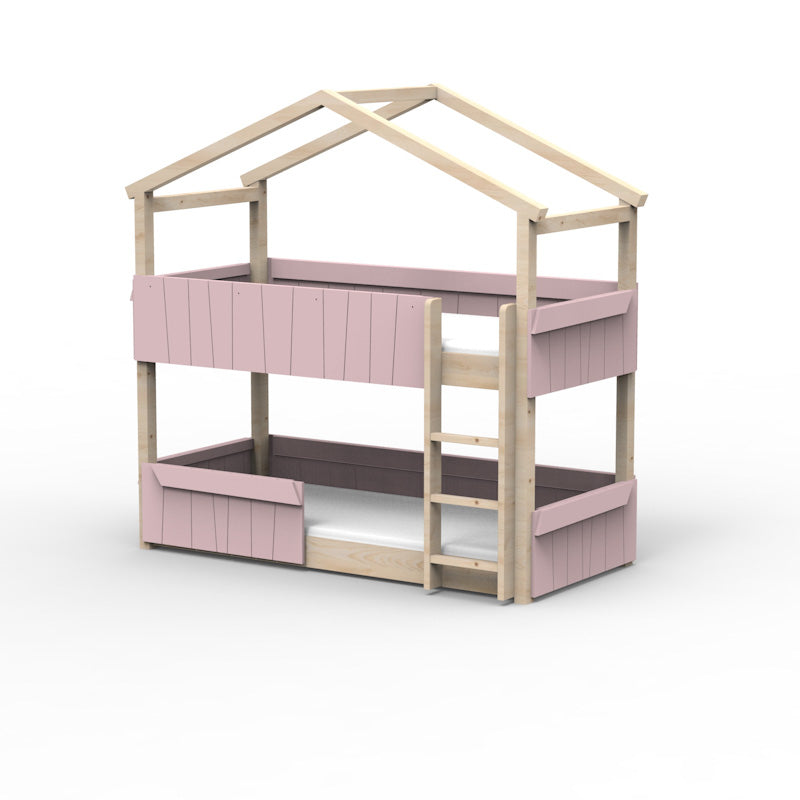 Mathy by Bols 'Star Light Bunkbed Model 2' Montessori Stockbett 90x200cm - in 26 Farben erhältlich