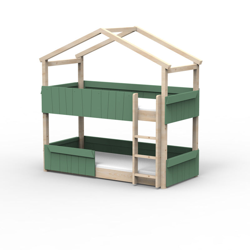 Mathy by Bols 'Star Light Bunkbed Model 2' Montessori Stockbett 90x200cm - in 26 Farben erhältlich