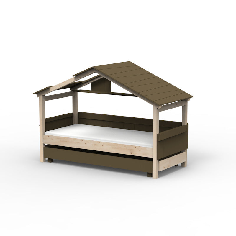 Mathy by Bols 'Star Light Single Model 3' Montessori Einzelbett 90x200cm mit Bettschublade - in 26 Farben erhältlich