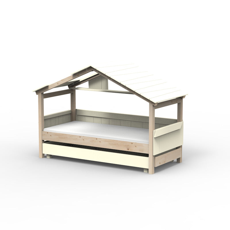 Mathy by Bols 'Star Light Single Model 3' Montessori Einzelbett 90x200cm mit Bettschublade - in 26 Farben erhältlich