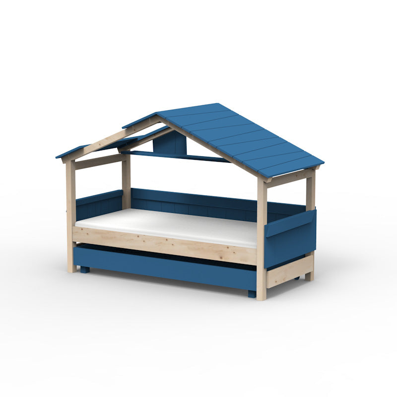 Mathy by Bols 'Star Light Single Model 3' Montessori Einzelbett 90x200cm mit Bettschublade - in 26 Farben erhältlich