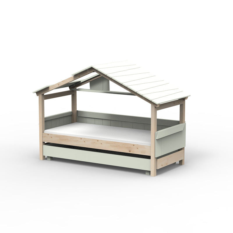 Mathy by Bols 'Star Light Single Model 3' Montessori Einzelbett 90x200cm mit Bettschublade - in 26 Farben erhältlich