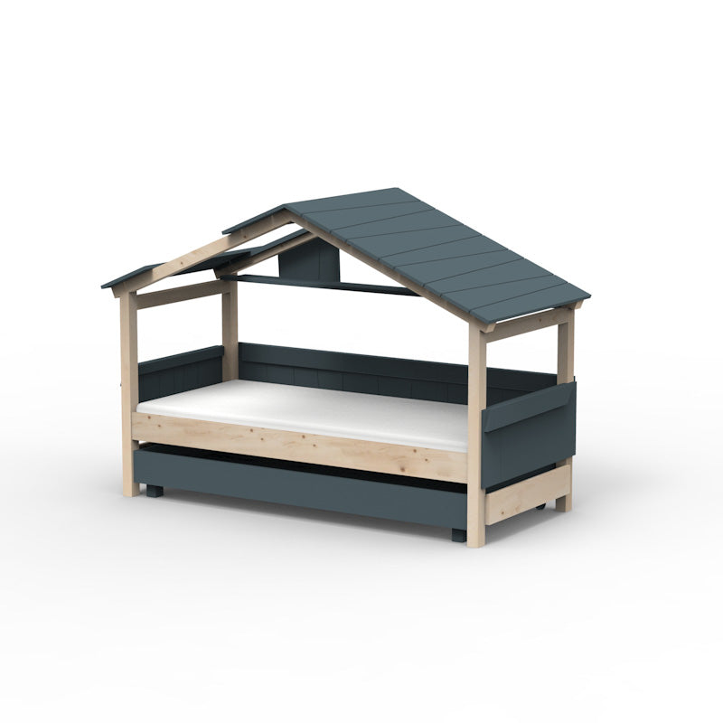 Mathy by Bols 'Star Light Single Model 3' Montessori Einzelbett 90x200cm mit Bettschublade - in 26 Farben erhältlich