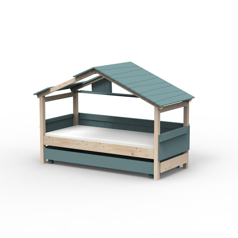 Mathy by Bols 'Star Light Single Model 3' Montessori Einzelbett 90x200cm mit Bettschublade - in 26 Farben erhältlich