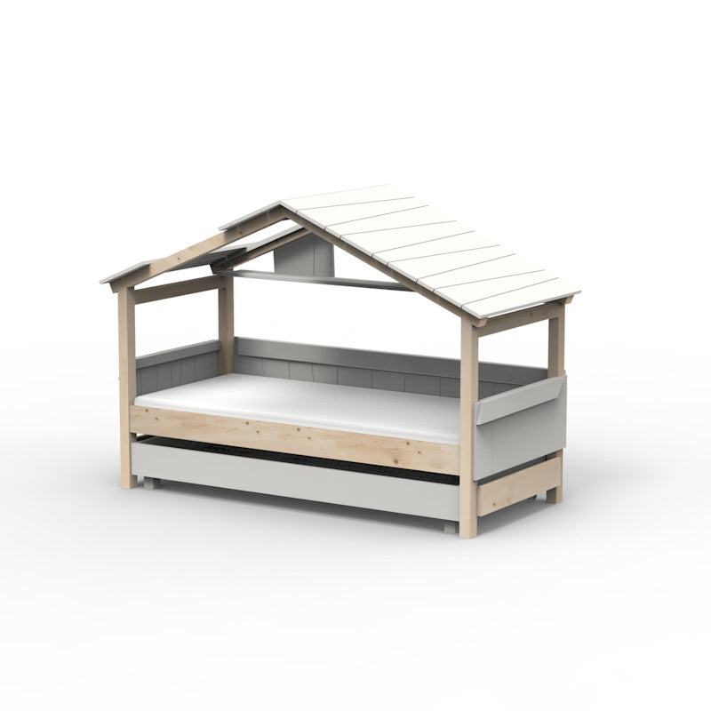 Mathy by Bols 'Star Light Single Model 3' Montessori Einzelbett 90x200cm mit Bettschublade - in 26 Farben erhältlich