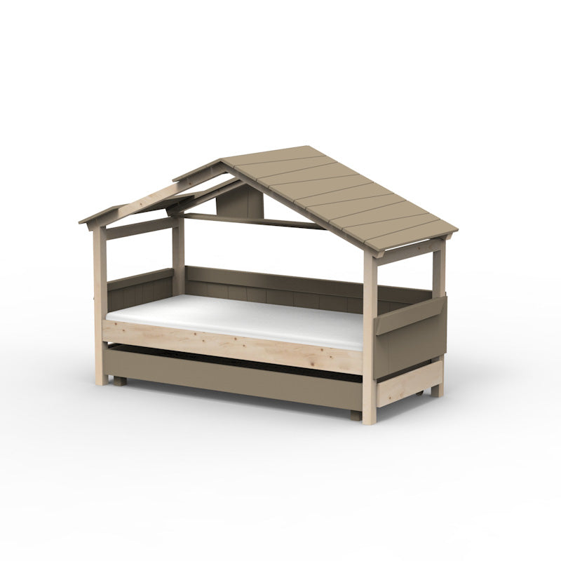 Mathy by Bols 'Star Light Single Model 3' Montessori Einzelbett 90x200cm mit Bettschublade - in 26 Farben erhältlich