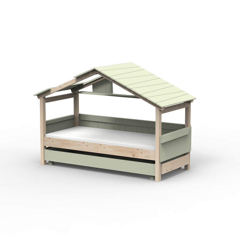 Mathy by Bols 'Star Light Single Model 3' Montessori Einzelbett 90x200cm mit Bettschublade - in 26 Farben erhältlich