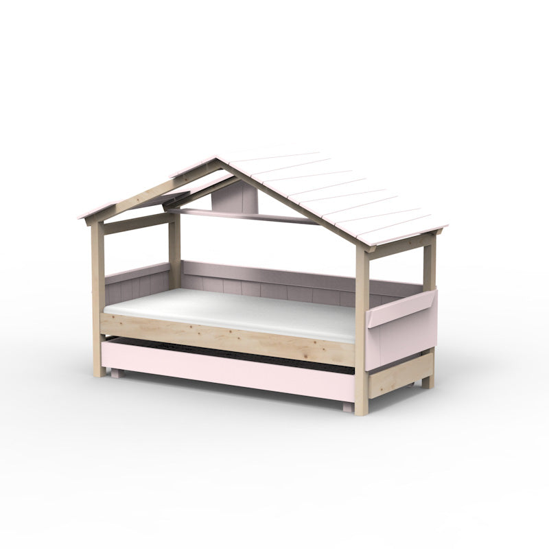 Mathy by Bols 'Star Light Single Model 3' Montessori Einzelbett 90x200cm mit Bettschublade - in 26 Farben erhältlich