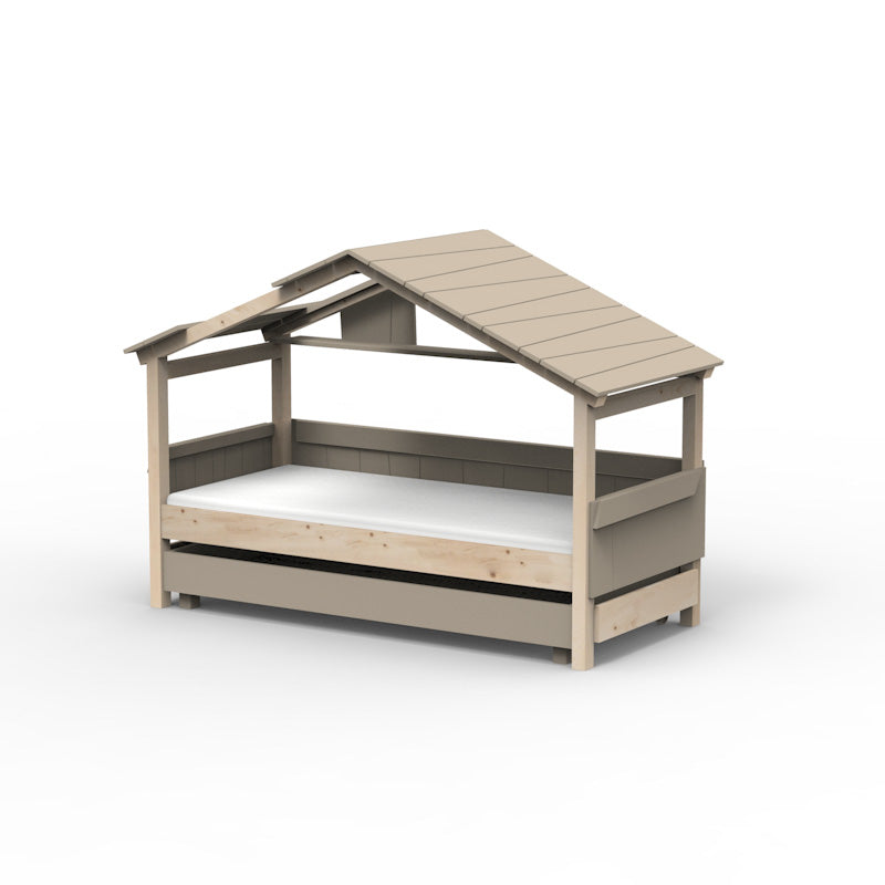 Mathy by Bols 'Star Light Single Model 3' Montessori Einzelbett 90x200cm mit Bettschublade - in 26 Farben erhältlich