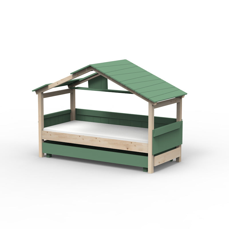 Mathy by Bols 'Star Light Single Model 3' Montessori Einzelbett 90x200cm mit Bettschublade - in 26 Farben erhältlich