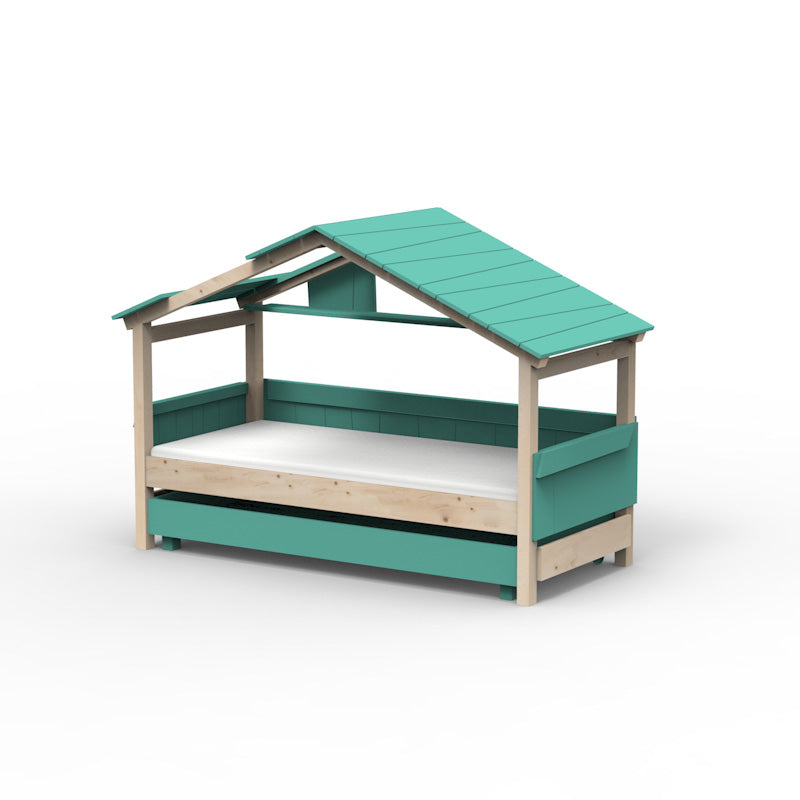 Mathy by Bols 'Star Light Single Model 3' Montessori Einzelbett 90x200cm mit Bettschublade - in 26 Farben erhältlich