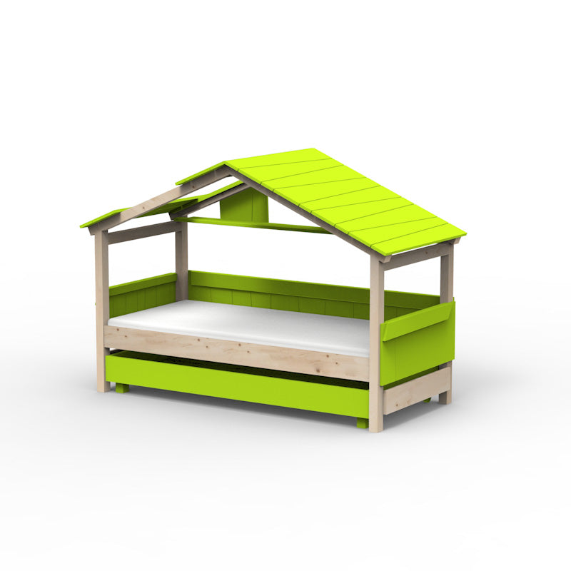 Mathy by Bols 'Star Light Single Model 3' Montessori Einzelbett 90x200cm mit Bettschublade - in 26 Farben erhältlich