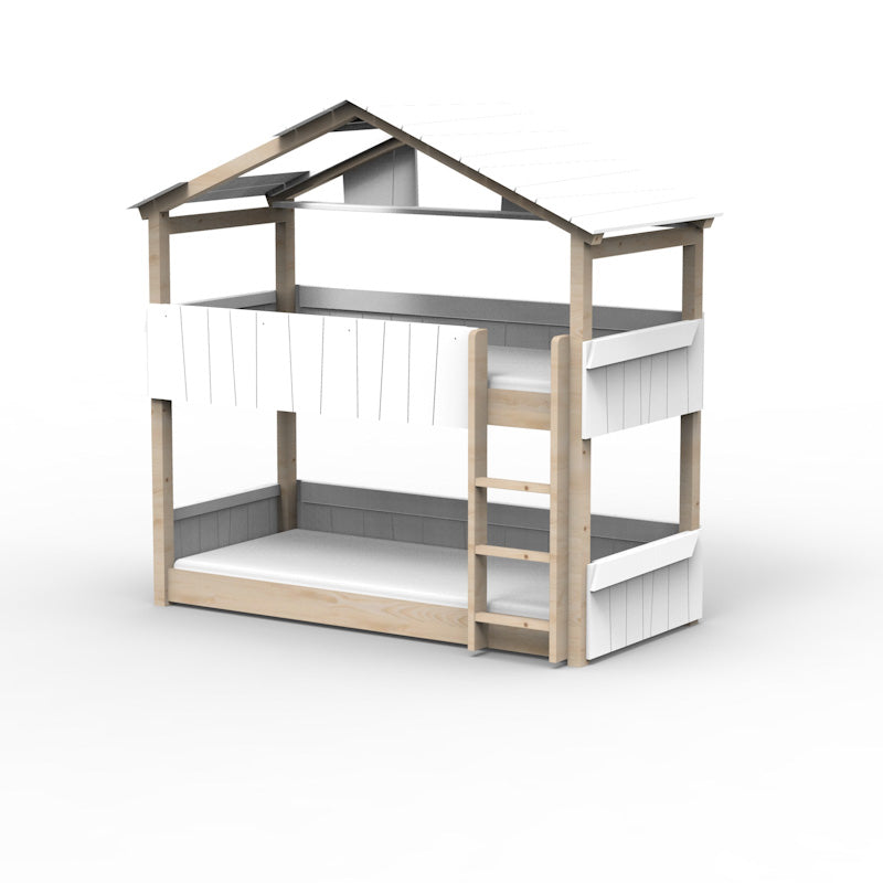 Mathy by Bols 'Star Light Bunkbed Model 3' Montessori Stockbett 90x200cm - in 26 Farben erhältlich