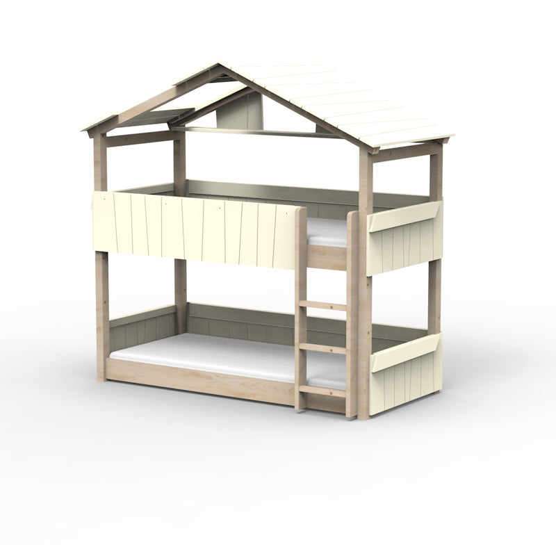 Mathy by Bols 'Star Light Bunkbed Model 3' Montessori Stockbett 90x200cm - in 26 Farben erhältlich
