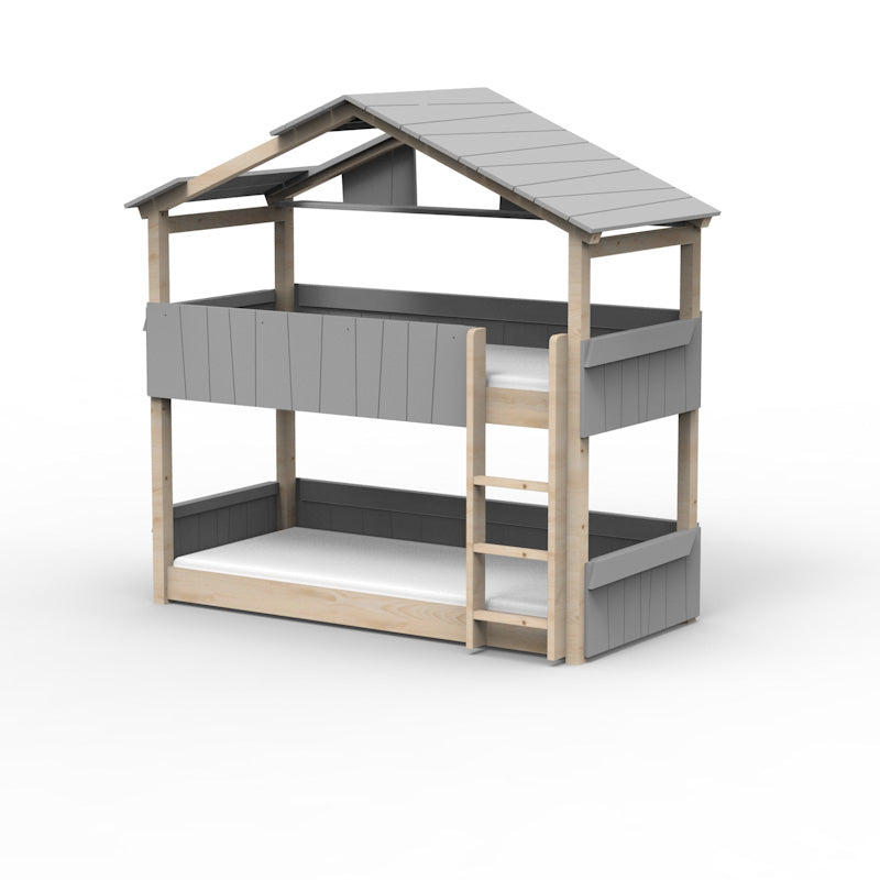 Mathy by Bols 'Star Light Bunkbed Model 3' Montessori Stockbett 90x200cm - in 26 Farben erhältlich