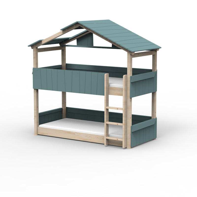 Mathy by Bols 'Star Light Bunkbed Model 3' Montessori Stockbett 90x200cm - in 26 Farben erhältlich