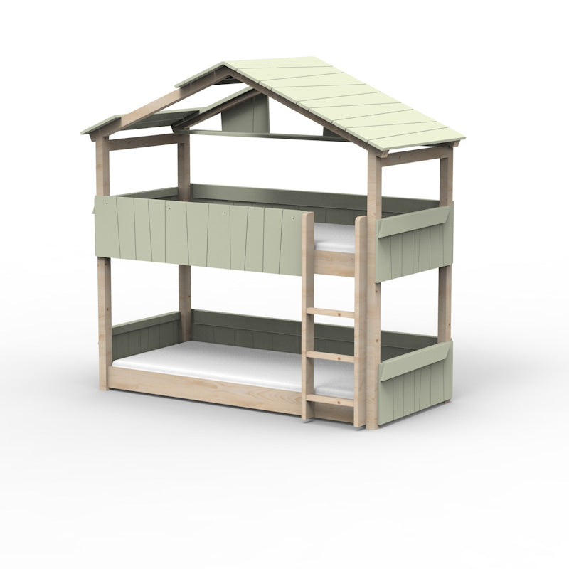 Mathy by Bols 'Star Light Bunkbed Model 3' Montessori Stockbett 90x200cm - in 26 Farben erhältlich
