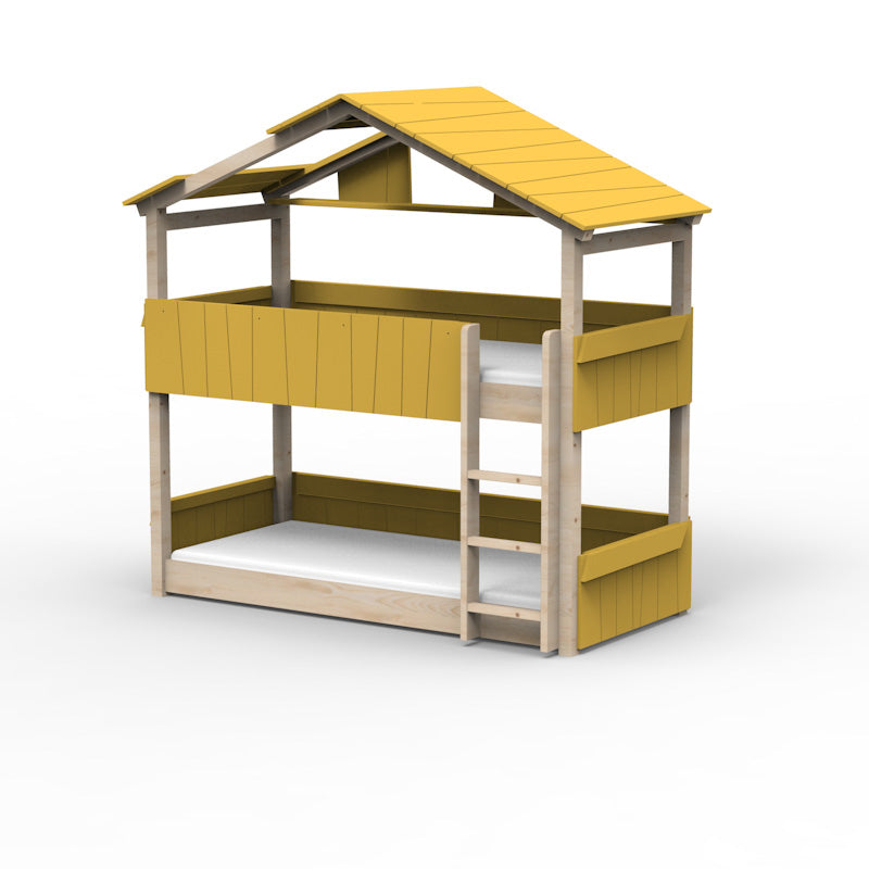 Mathy by Bols 'Star Light Bunkbed Model 3' Montessori Stockbett 90x200cm - in 26 Farben erhältlich